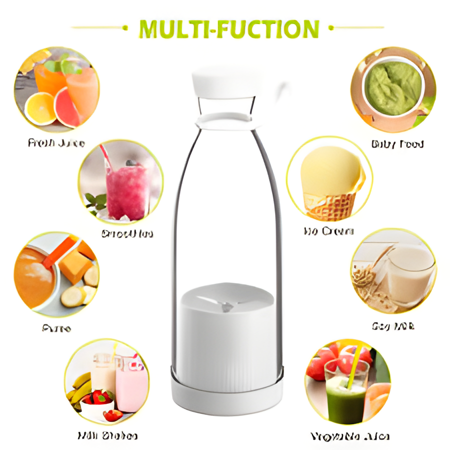 Portable Mini Juicer Blender β USB Rechargeable, Multifunction Electric
