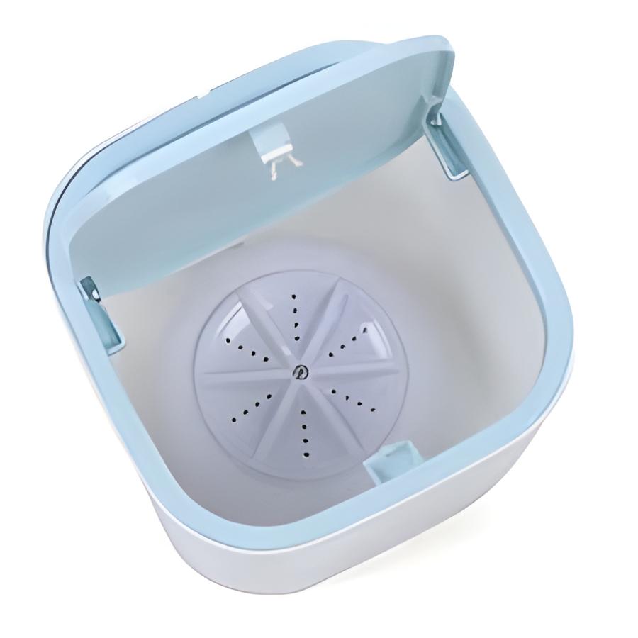 Folding Portable Washing MachineFolding Portable Washing Machine | Mini Compact Washer for Clothes, Baby Items & Travel