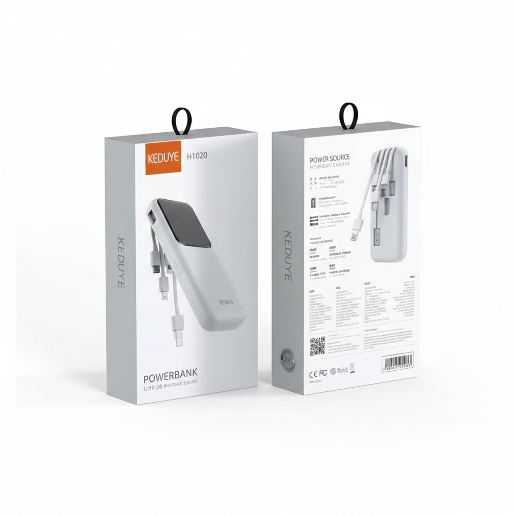 Y44 Model Power Bank | Fast Charging High-Capacity Portable Charger