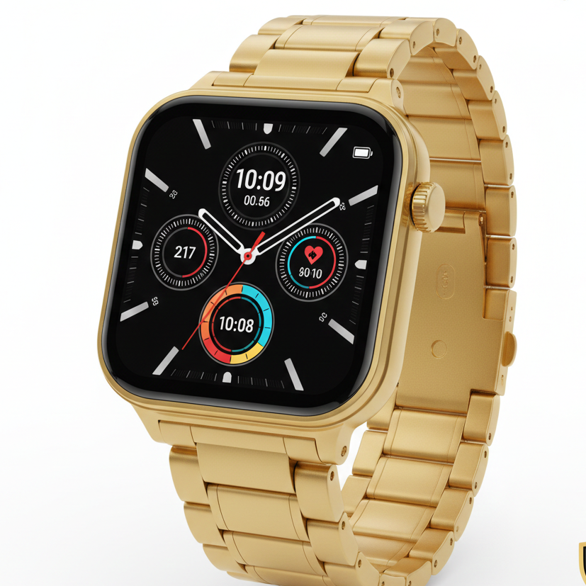 Wisme WS-55 Max Smart Watch | Bluetooth Calling, Fitness Tracking & HD Display
