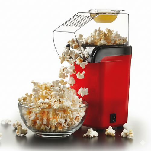 Popcorn Maker Machine | Fast Hot Air Popcorn for Home Use
