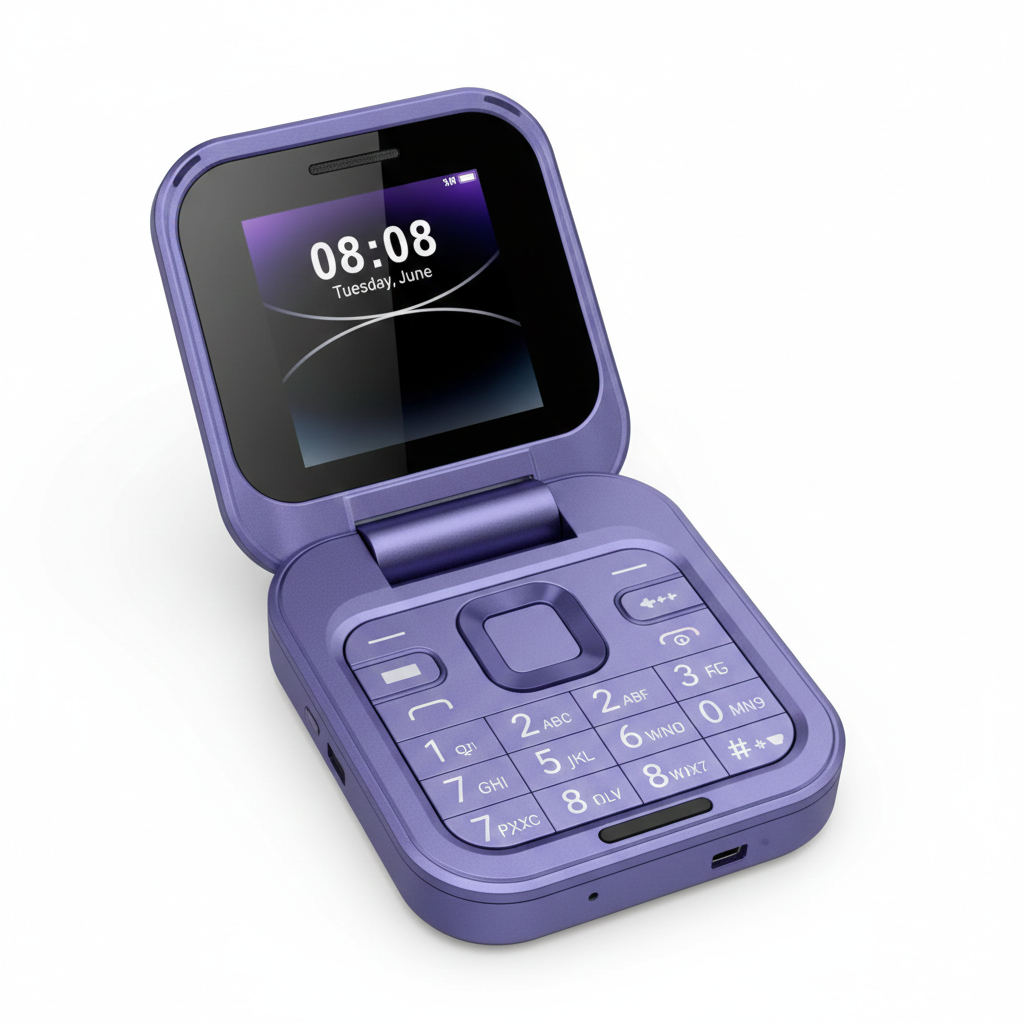 I16PRO Mini Dual SIM Fold Mobile Phone | Compact & Portable Design