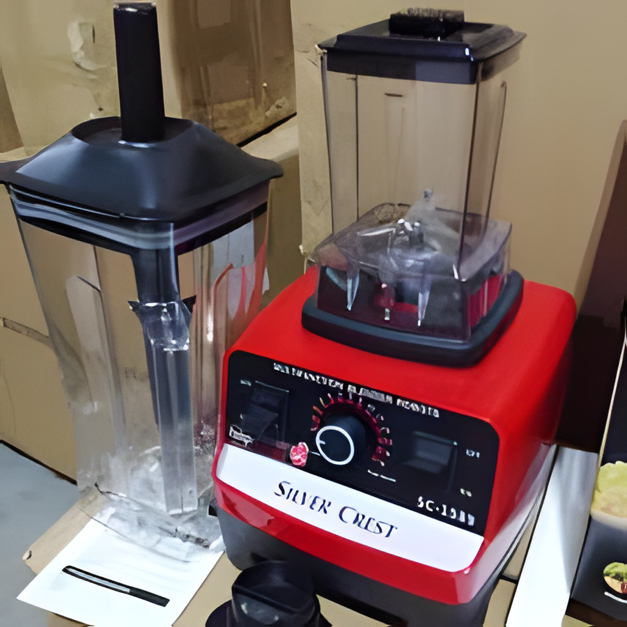 Silver Crest 2-in-1 Blender & Juicer – Powerful Multi-Function