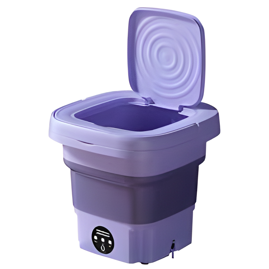Folding Portable Washing MachineFolding Portable Washing Machine | Mini Compact Washer for Clothes, Baby Items & Travel