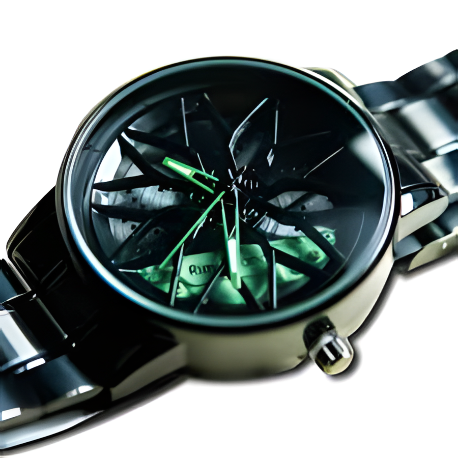 Crone Watch 2 Wheel Rim Design – Luxury Sports Watch for Men