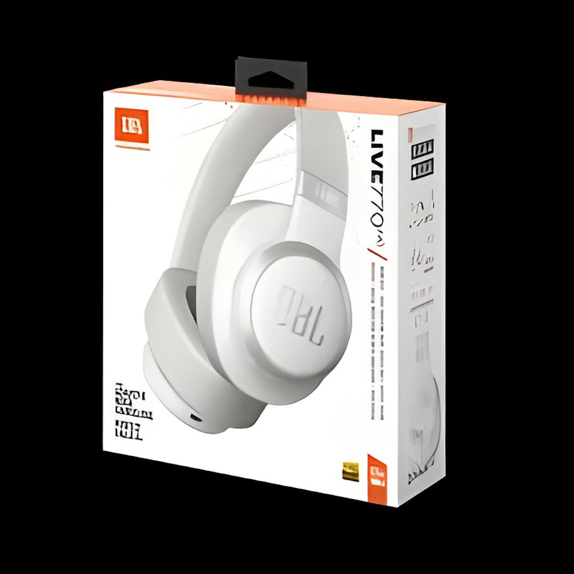 JBL Live 770NC Wireless Over-Ear Bluetooth Headphones with Adaptive Noise Cancelling, 65H Battery & Premium Sound
