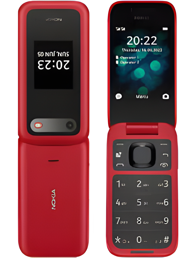 Nokia 2660 Flip Mobile Phone – Dual SIM & Big Buttons