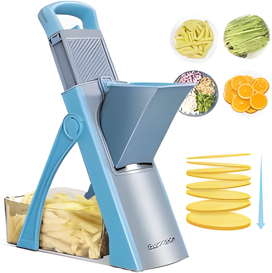 SUPMAKIN Upgraded Safe Mandoline Slicer – Multi-Function Kitchen Cutter