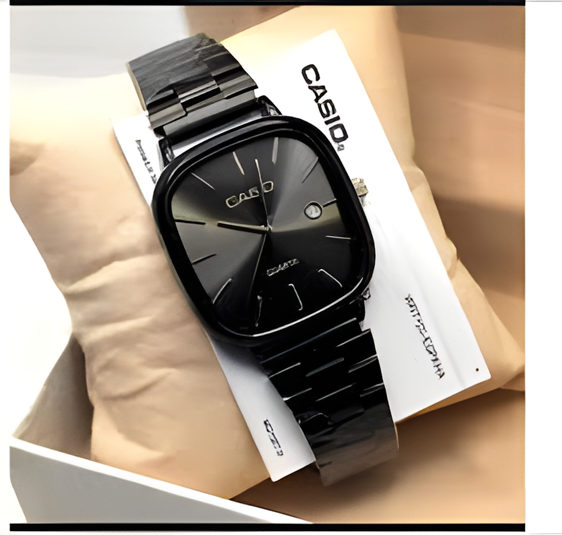 A138 Digital Chain Watch | Retro Style | Stainless Steel Bracelet