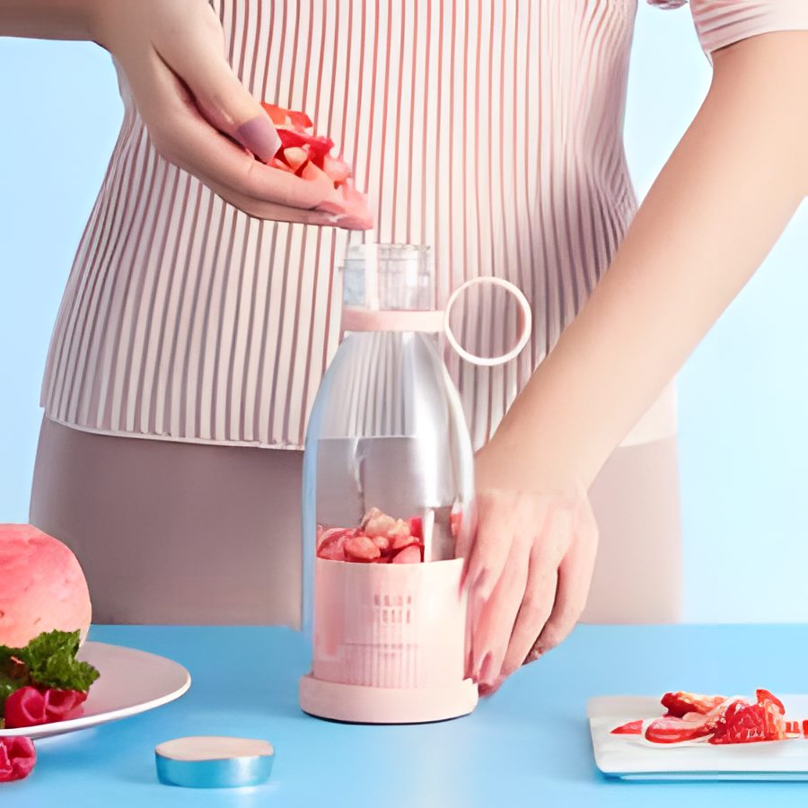 Portable Mini Juicer Blender – USB Rechargeable, Multifunction Electric