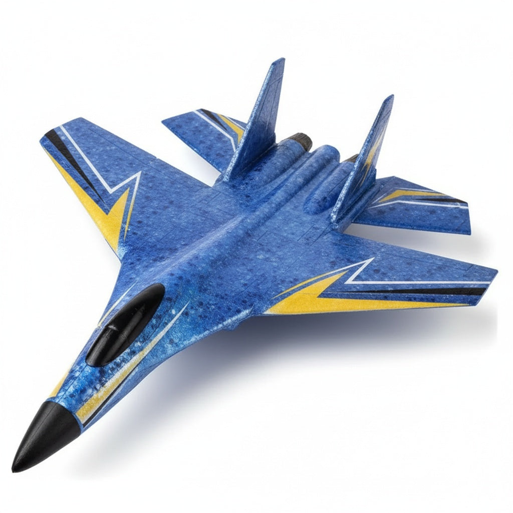 Crohorizon Remote Control Airplane for Kids – RC Aircraft Jet with Lights & Durable Design