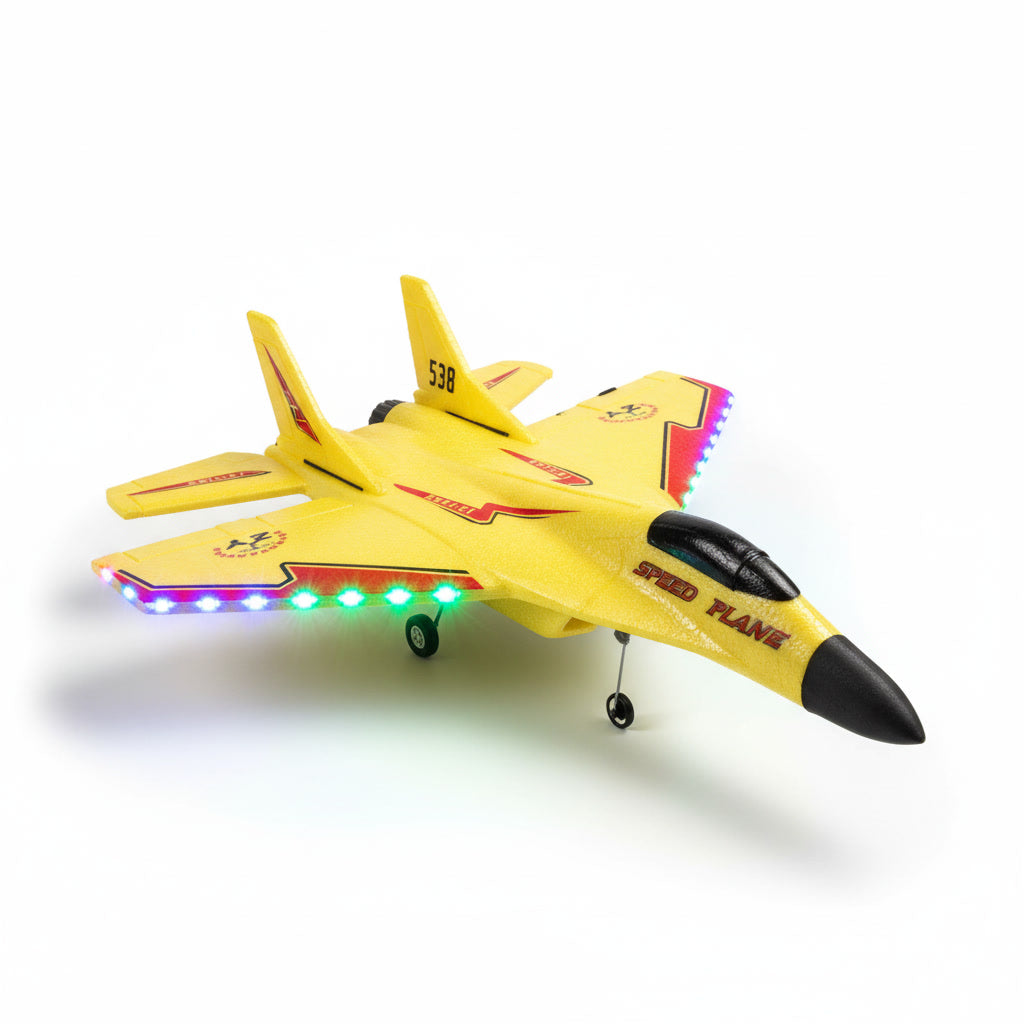 Crohorizon Remote Control Airplane for Kids – RC Aircraft Jet with Lights & Durable Design