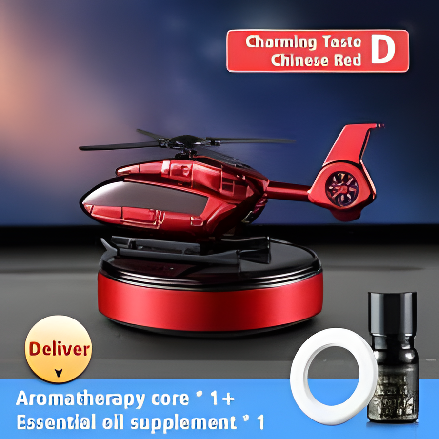 Helicopter Shape Car Air Freshener – Long-Lasting Fragrance & Stylish Design