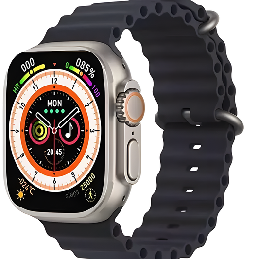 KW9 Max Smart Watch – AMOLED Screen, Fitness Tracking & Calls